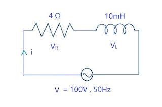ac circuit resistor inductor, r-l circuit