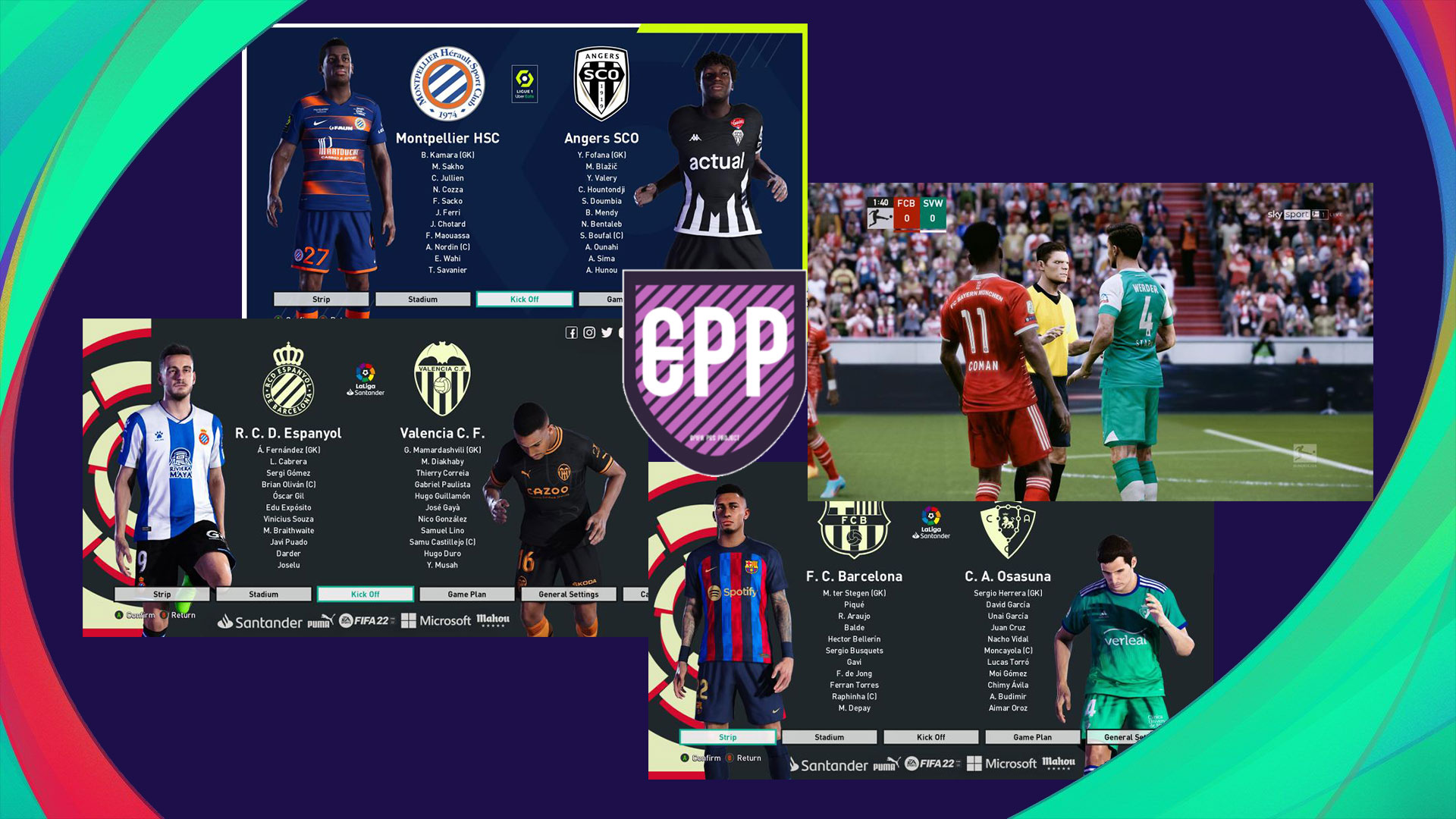 PES 2021 EPP 23 (eFIFA PES Project) Patch Version 2.1