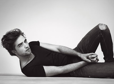 robert pattinson laying down