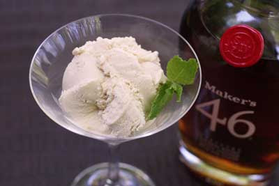 maple bourbon ice cream