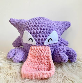 PATRON GRATIS HAUNTER | POKEMON AMIGURUMI 51278