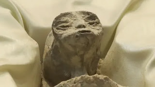 mummified alien