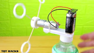 Membuat Peniup Gelembung Otomatis dari Tutup Botol
