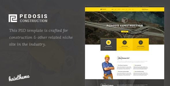 Pedosis - Construction PSD Template