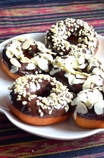 Izah Muffin Lover: Donut Lembut salut Coklat