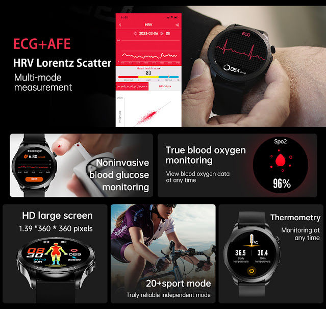 Buy Blood Glucose Smart Watch