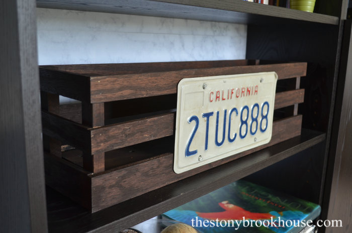 Vintage License Plate Crates