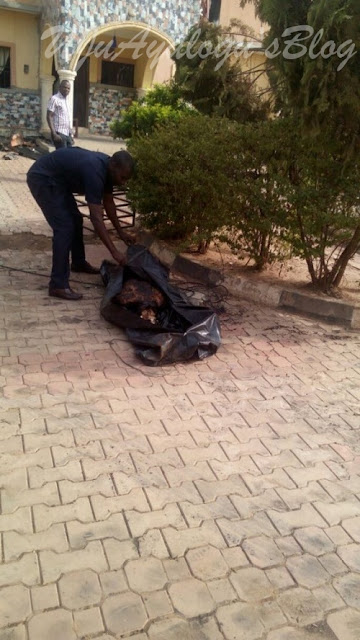 Tragic: Man Commits Suicide By Setting Himself on Fire in Abuja Hotel (Photos)