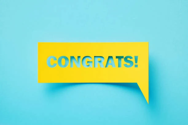 Short What to write in a Congratulation Card for Achievement