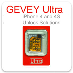 Gevey Ultra S SIM to unlock CDMA iPhone 4S