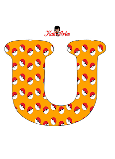 Abecedario con Masterball de Pokemon. Alphabet with Pokemon Masterball.