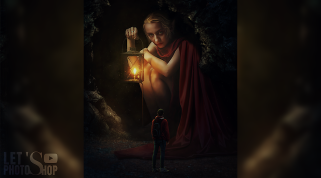 Elf in a Cave Photo Manipulation - Full Photoshop Tutorial