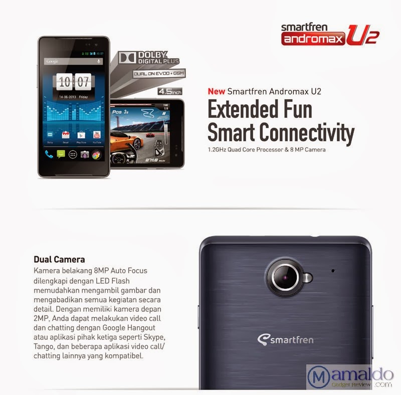 Gambar SMARTFREN Andromax U2  Blogtainment