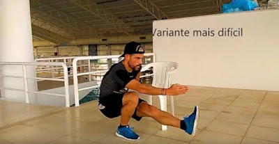 Melhor exercício de força de pernas peso do corpo - Nuno Gonçalves
