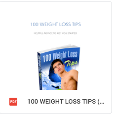100 Diet Plan For Weight Loss pdf