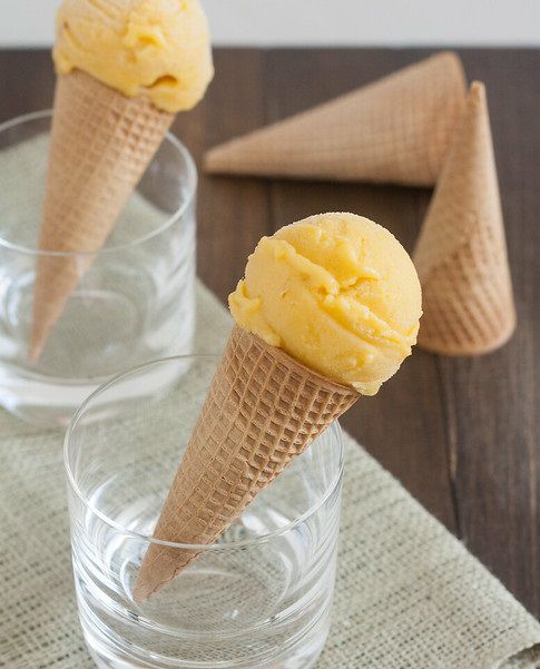 Mango Coconut Sherbet Recipe