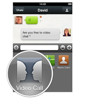 video call on WeChat