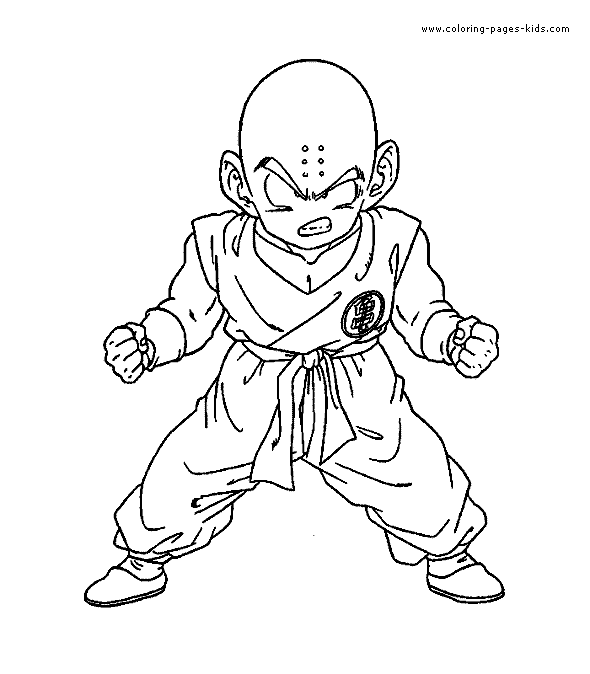 Dragon Ball Z Coloring Page