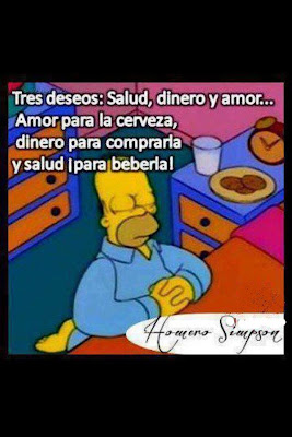 Homero simpson pidiendo deseos