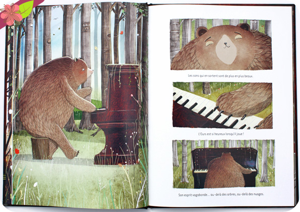 L’ours qui jouait du piano de David Litchfield - Belin Jeunesse