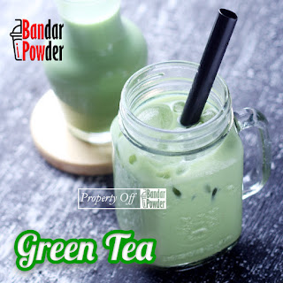 jual green tea bubuk bandar powder