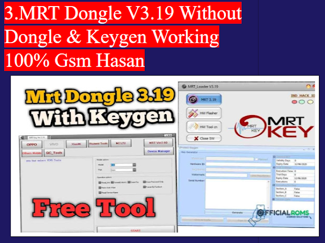 MRT Dongle V3.19 Without Dongle Tested New Update 2024