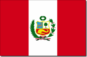 bandera actual del peru