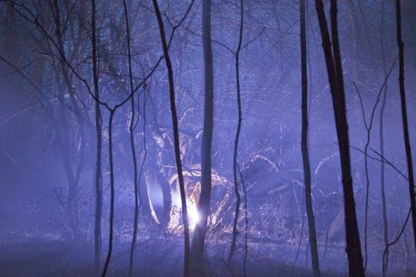 Amelia Bauer fotografia natureza paisagens noturnas misteriosas luzes sobrenaturais