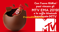 Logo Concorso ''KitKat e MTV'': vinci 20 cuffie bluetooth di MTV del valore di 180€ ciascuna e non solo!