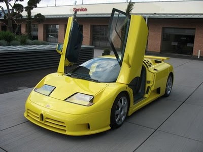 MICHAEL SCHUMACHER'S BUGATTI EB110