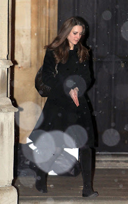 Kate Middleton attending a carol service at St Luke's Church