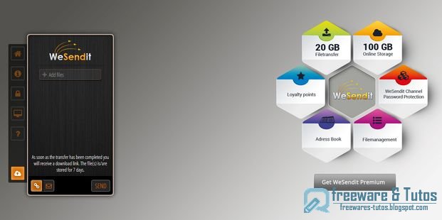 WeSendit : un service en ligne pour envoyer des fichiers jusqu'à 5 Go
