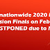 Postponement of 2020 MMC Division Finals