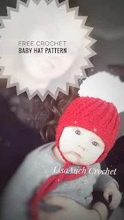 crochet baby hat with ear flaps pattern free crochet pattern baby hat with earflaps