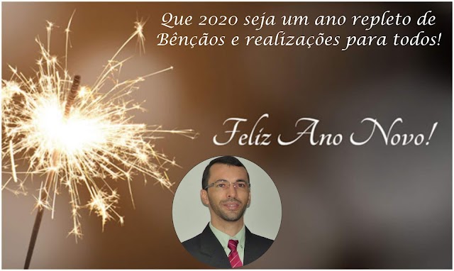 Desejamos um Feliz 2020 para todos!