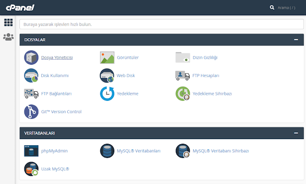 cpanel