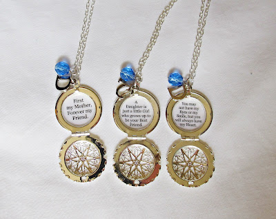 image quote locket necklace lockets necklaces set mother daughter family typography two cheeky monkeys