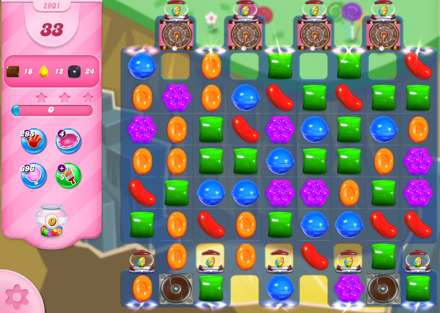 Candy Crush Saga level 2901