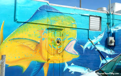 Sea Life Wall Mural at Spadafora's in Ocean City New Jersey