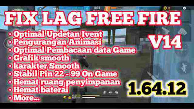 Fix lag Free Fire 1.64.12 V14