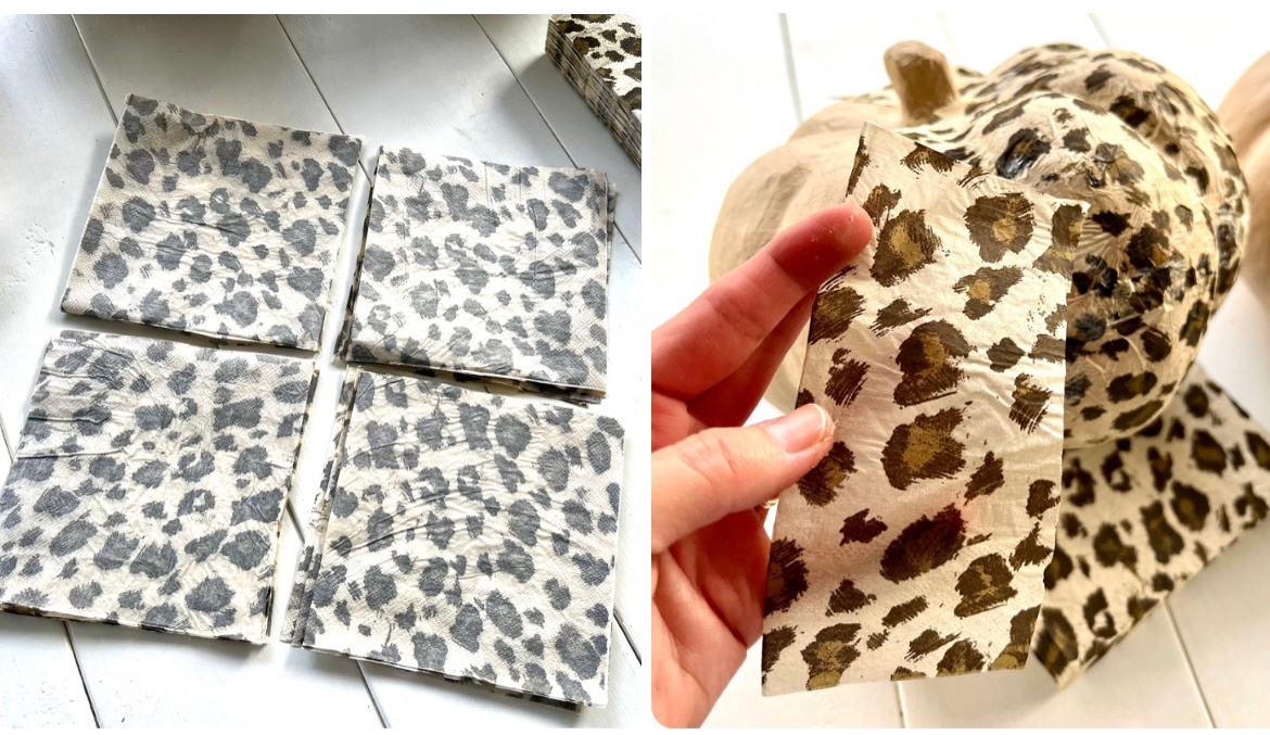 How to Decoupage with paper napkins, easy hacks and tricks! 