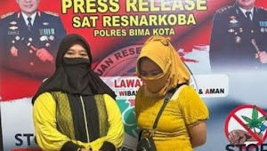 Edarkan Sabu, Dua Wanita Paruh Baya di Kota Bima Dibekuk Polisi
