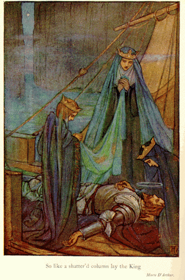 Florence Harrison, "The Passing of Arthur" (1912)