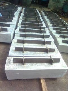 Aluminum anode for  structure