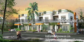 "row bungalow design"