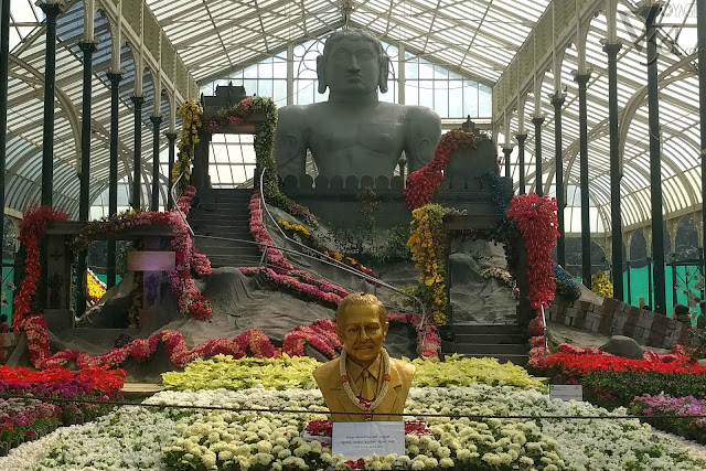 Lalbagh winter flower show 2018 center stage