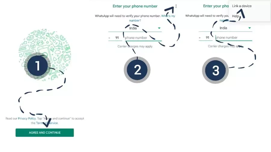 How to use one whatsapp account on two phones