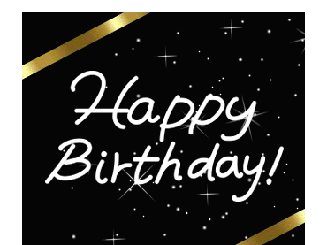 Happy birthday black background gif 262327-Happy birthday black background gif