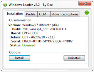 Download Windows 7 Activator Loader NEW