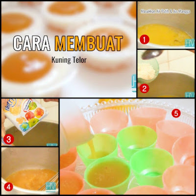 Cara Membuat Kuning Telurnya